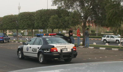 Kuwait Traffic Police Car